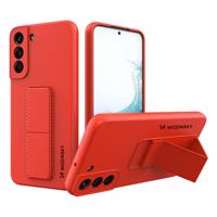 Wozinsky Kickstand Case silikonové pouzdro se stojánkem pro Samsung Galaxy S22+ červené 5907769319938