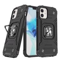 Wozinsky Ring Armor iPhone 14 obrněné hybridní pouzdro + magnetický držák černé 5907769320309