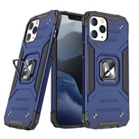 Wozinsky Ring Armor obrněný hybridní kryt + magnetický držák iPhone 13 mini modrý 5907769318085