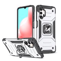 Wozinsky Ring Armor pancéřový hybridní kryt + magnetický držák Samsung Galaxy A73 stříbrný 5907769319433