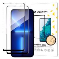 Wozinsky sada 2x superpevné Full Glue tvrzené sklo přes celý displej s rámečkem Case Friendly iPhone 14 Plus / 13 Pro Max černá 5907769310423