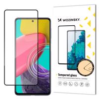 Wozinsky super odolné Full Glue tvrzené sklo přes celou obrazovku s rámečkem Case Friendly Samsung Galaxy M53 5G černé 5907769309526