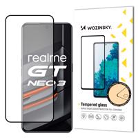 Wozinsky super silné Full Glue tvrzené sklo přes celou obrazovku s rámečkem Case Friendly Realme GT Neo 3 černé 5907769309533