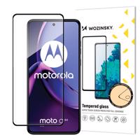 Wozinsky Tvrzené sklo Full Glue pro Motorola Moto G84 přes celý displej s rámečkem - černé 5907769321757