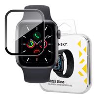 Wozinsky Watch Glass hybridní sklo pro Apple Watch 6 40 mm / Watch 5 40 mm / Watch 4 40 mm / Watch SE 40 mm černé 5907769310294