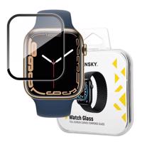 Wozinsky Watch Glass hybridní sklo pro Apple Watch 7/8/9 41mm černé 5907769310270