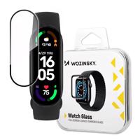 Wozinsky Watch Glass hybridní sklo pro Xiaomi Mi Band 6 černé 5907769309908